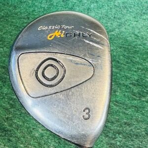 Adams Golf Classic Tour Highly 3 Fairway Wood Mens RH Fujikura FZ6 Black